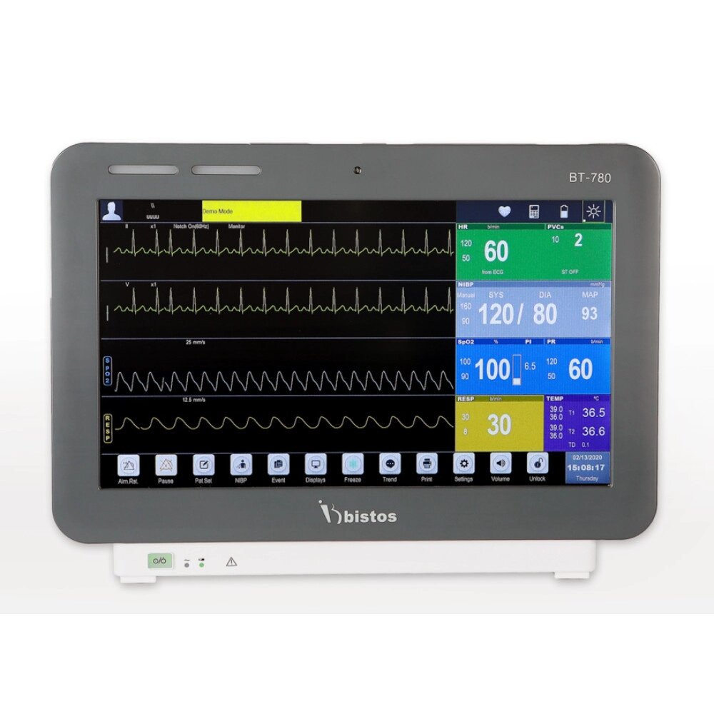 Монітор пацієнта Bistos BT-780 від компанії Медтехніка ZENET - Товари для здоров'я, затишку та комфорта - фото 1