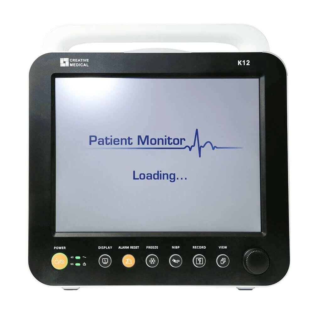 Монітор пацієнта із сенсорним екраном К12 base Creative Medical від компанії Медтехніка ZENET - Товари для здоров'я, затишку та комфорта - фото 1