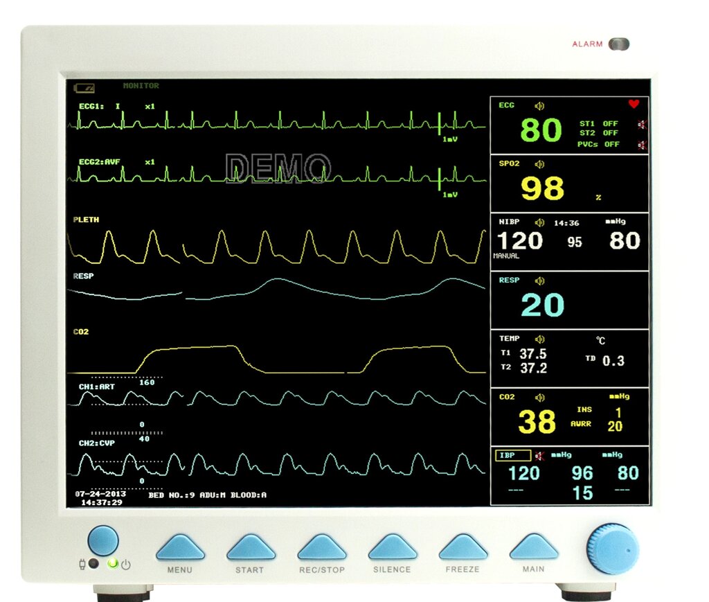 Монітор пацієнта приліжковий Heaco G3D (CMS8000) від компанії Медтехніка ZENET - Товари для здоров'я, затишку та комфорта - фото 1