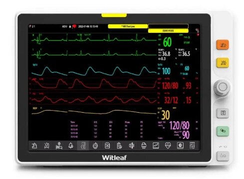 Монітор пацієнта із модулем капнографії Witleaf L10