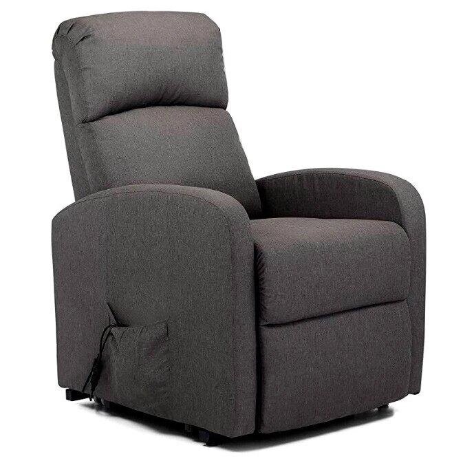OSD-LANTA AD03-1LS Підіймальне крісло з одним мотором (сіре) від компанії Медтехніка ZENET - Товари для здоров'я, затишку та комфорта - фото 1