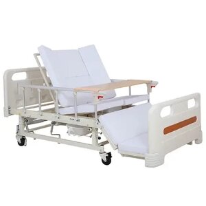 Медичне ліжко з туалетом і боковим переворотом для реабілітації інваліда.