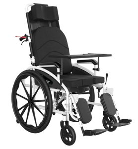 Коляска для інвалідів з туалетом ручна складна MIRID S119. Багатофункціональне інвалідне крісло.