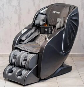 Масажне крісло XZERO X15 SL gray з масаж шиацу і витяжка хребта