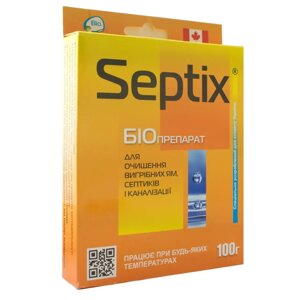 Біопрепарат Bio Septix - засіб для очищення вигрібних ям, Санекс 100г