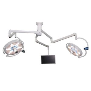 Світильник хірургічний двокупольний стельовий Luckystar S628/Е528 VG Medical