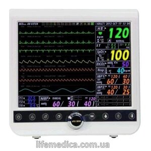 Монітор пацієнта VP-1200+2 канали температури, 2 канали Інфазивного лещата) + принтер +капнограф,