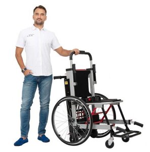 Драбинний електропідіймач-коляска для інвалідів MIRID 003A + колеса