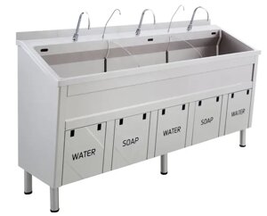 Тринарна хірургічна мийка Uzumcu 10800 із нержавної сталі