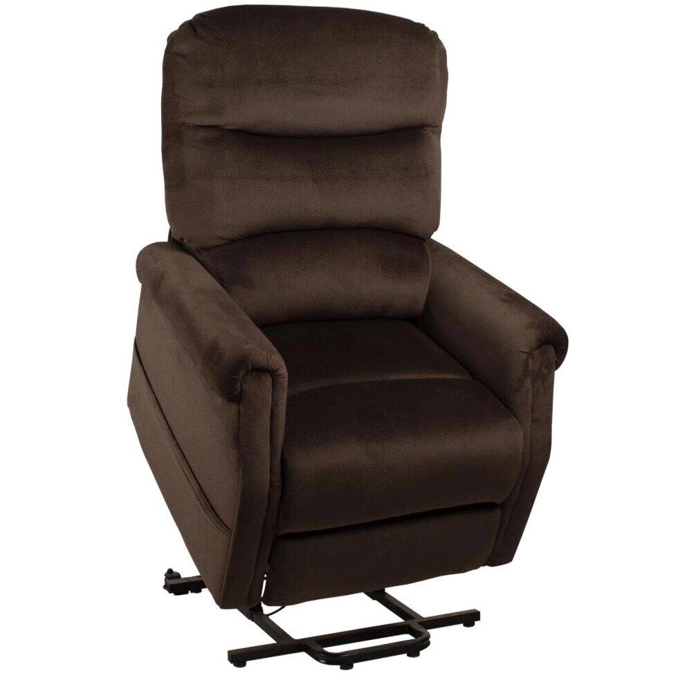 Підіймальне крісло з двома моторами (коричневе) OSD-EDE AD05-1LD від компанії Медтехніка ZENET - Товари для здоров'я, затишку та комфорта - фото 1