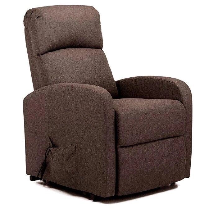 Підіймальне крісло з одним мотором (коричневе) OSD-LANTA AD05-1LS від компанії Медтехніка ZENET - Товари для здоров'я, затишку та комфорта - фото 1