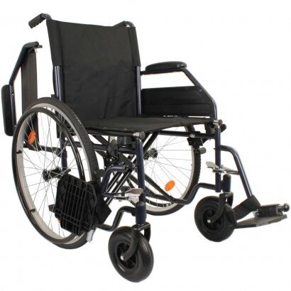 Посилений складний інвалідний візок OSD-STD-** від компанії Медтехніка ZENET - Товари для здоров'я, затишку та комфорта - фото 1