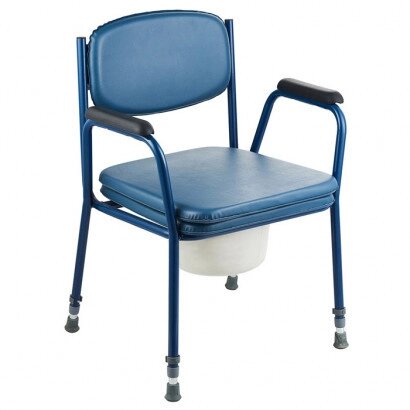 Розбірний стілець-туалет з м'яким сидінням OSD-3105 від компанії Медтехніка ZENET - Товари для здоров'я, затишку та комфорта - фото 1
