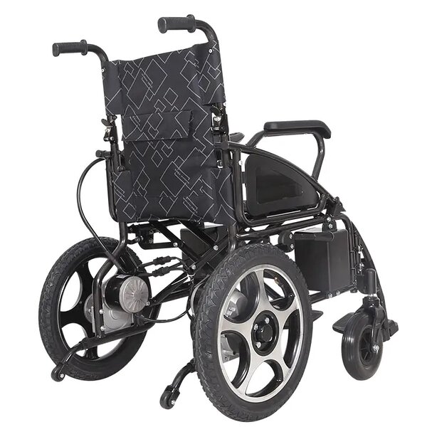 Складна електрична коляска для інвалідів MIRID D-802. Літієва батарея. від компанії Медтехніка ZENET - Товари для здоров'я, затишку та комфорта - фото 1