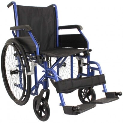 Стандартний складаний інвалідний візок OSD-M2-** від компанії Медтехніка ZENET - Товари для здоров'я, затишку та комфорта - фото 1