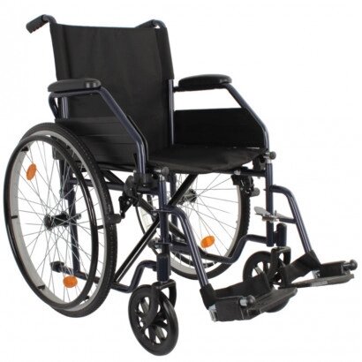 Стандартний складаний інвалідний візок OSD-STB-** від компанії Медтехніка ZENET - Товари для здоров'я, затишку та комфорта - фото 1