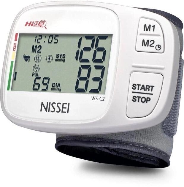 Тонометр NISSEI WS-C2 від компанії Медтехніка ZENET - Товари для здоров'я, затишку та комфорта - фото 1