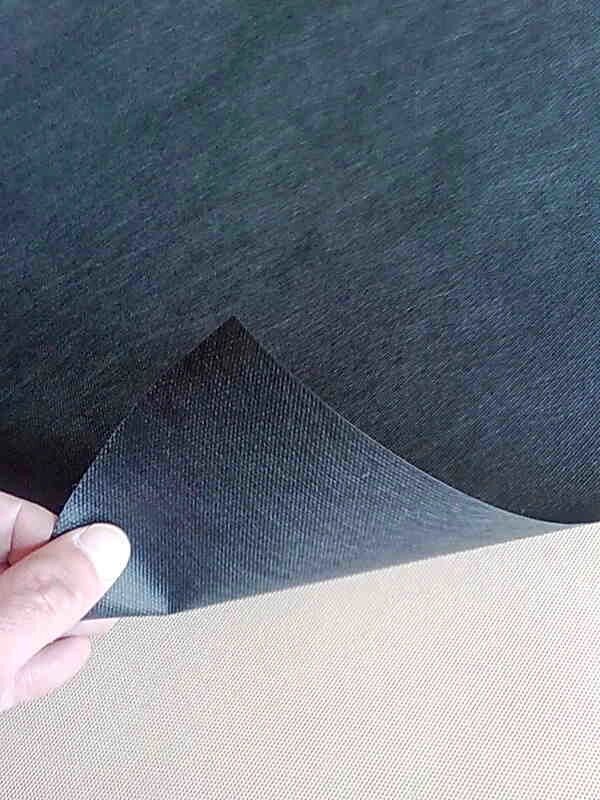 Меблева тканина флізелін бежевий та чорний синтетичний від компанії ПП Панченко - фото 1