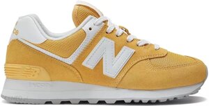 Малюнки жіночої фірмової стилю комбіновані new balance 574 оригінальні жовті 41 / 26.5 cm / us-9.5 / uk-7.5