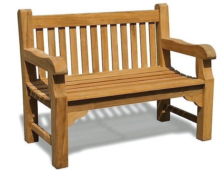 Лавка, лава зі спинкою 1200 х 690 мм від виробника Garden park bench 04 від компанії Група компаній "Промконтракт ЛТД" - фото 1