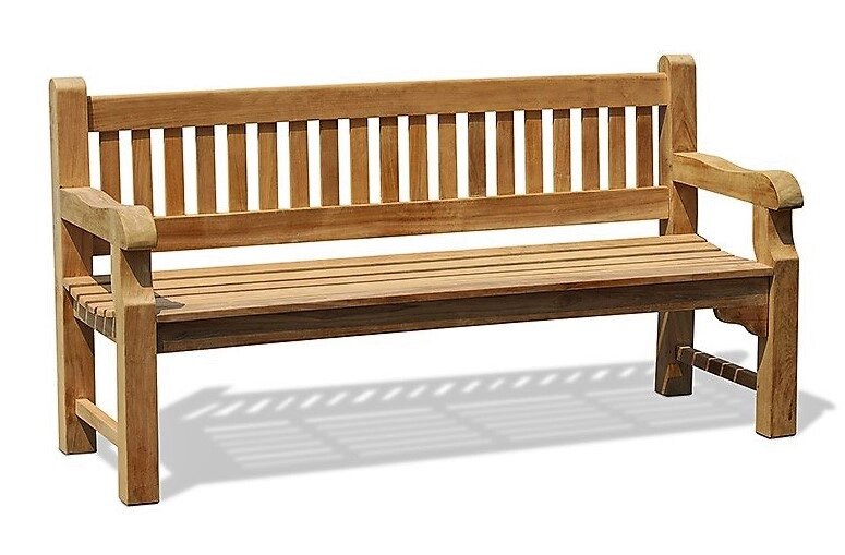 Лавка, лава зі спинкою 1800 х 690 мм від виробника Garden park bench 02 від компанії Група компаній "Промконтракт ЛТД" - фото 1