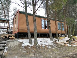 Сауна Cube Quadro 9,0x3,5m від виробника Thermowood Production