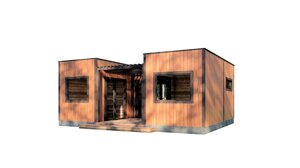 Модульний гостьовий будинок-баня 5,3х6,8м Sauna House 7 під ключ від Thermowood Production