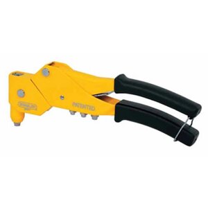 Ключ заклепувальний Swivel Head Riveter з поворотною головкою і насадками під заклепки діаметром 2, 3, 4, 5 мм,