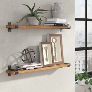 Навісна - Настінна Полиця в стилі LOFT (Wall Shelf - 75)