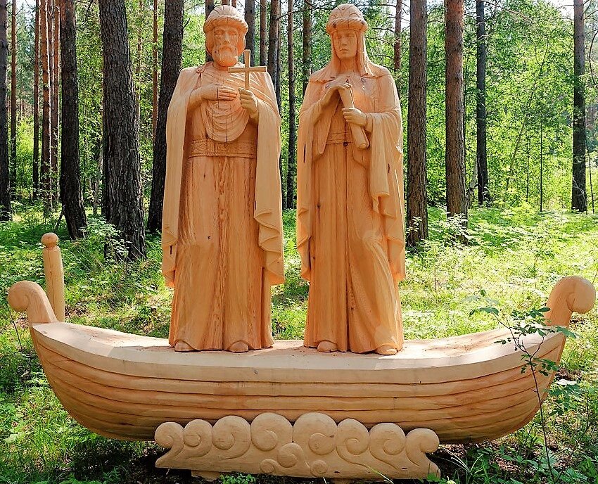 Скульптури з дерева людей, ручна різьба по дереву (Hand Carved Artwork 08) від компанії Група компаній "Промконтракт ЛТД" - фото 1