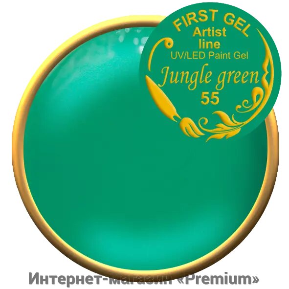 Гель фарба jungle green First від компанії Інтернет-магазин «Premium» - фото 1