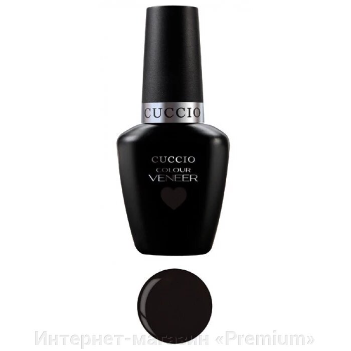 Гель лак Cuccio чорний класичний від компанії Інтернет-магазин «Premium» - фото 1