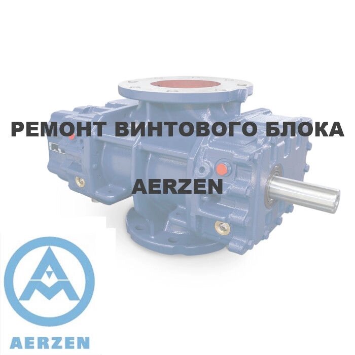 Ремонт гвинтового блоку AERZEN - особливості