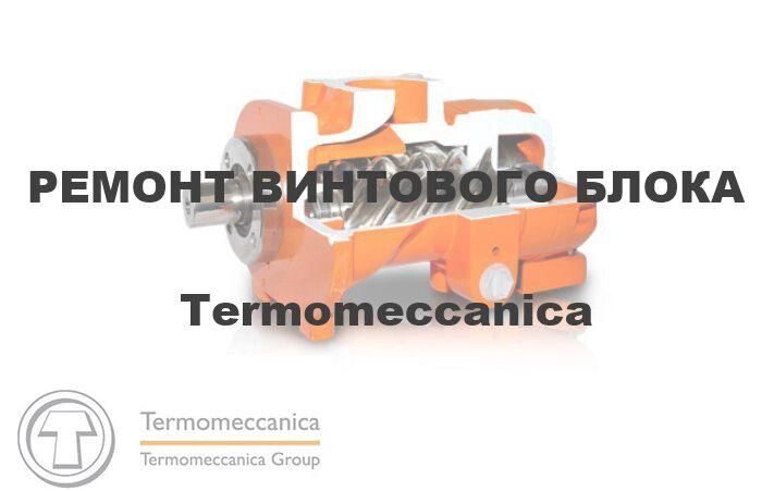 Ремонт гвинтового блоку termomeccanica - акції