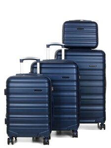 Набір валіз + кейс Airtex 628 Worldline синій