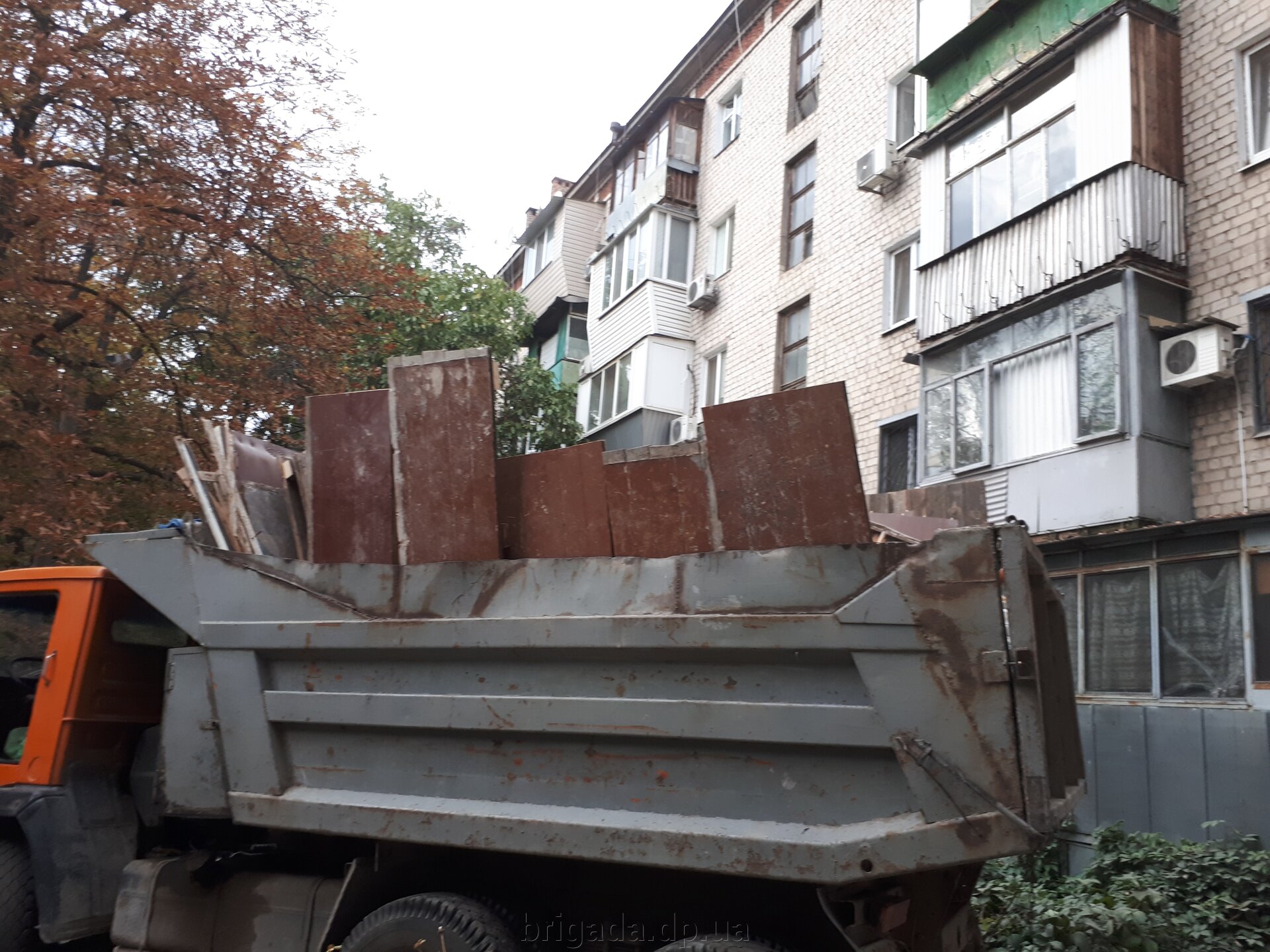Вивіз будівельного сміття