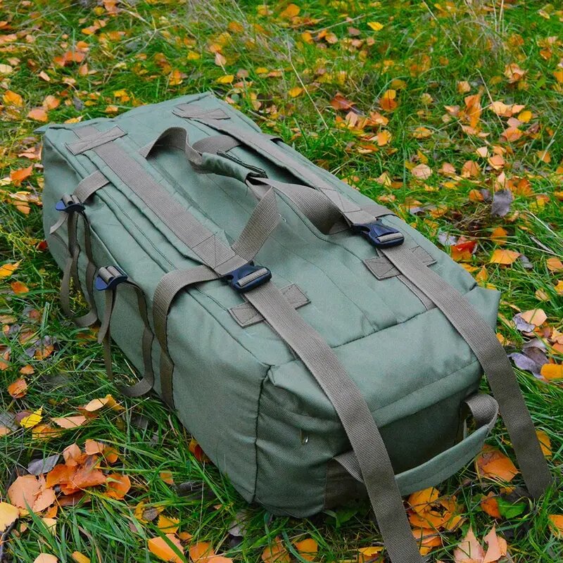 Армійський водонепроникний мішок/Баул - рюкзак "тактика -80" (оливкова) 111 л від компанії Затарься по повній! - фото 1