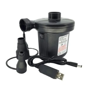 Насос турбінка c Li-ion акумулятором для надувного човна (USB зарядка)