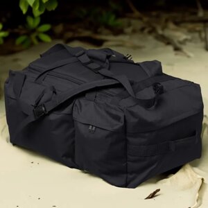 Дорожня сумка - рюкзак Khatex-S1 Gen. 1 (Чорний) 77л