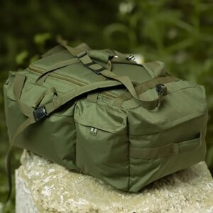 Дорожня сумка - рюкзак Khatex-S1 Gen. 1 (Олива) 77л