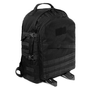 Тактический рюкзак органайзер Tac-Five 40л Чёрный Cordura 1000D
