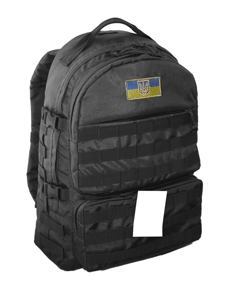 Тактичний рюкзак Tac-Five 40л Чорний (Ортопедичний) від компанії Затарься по повній! - фото 1