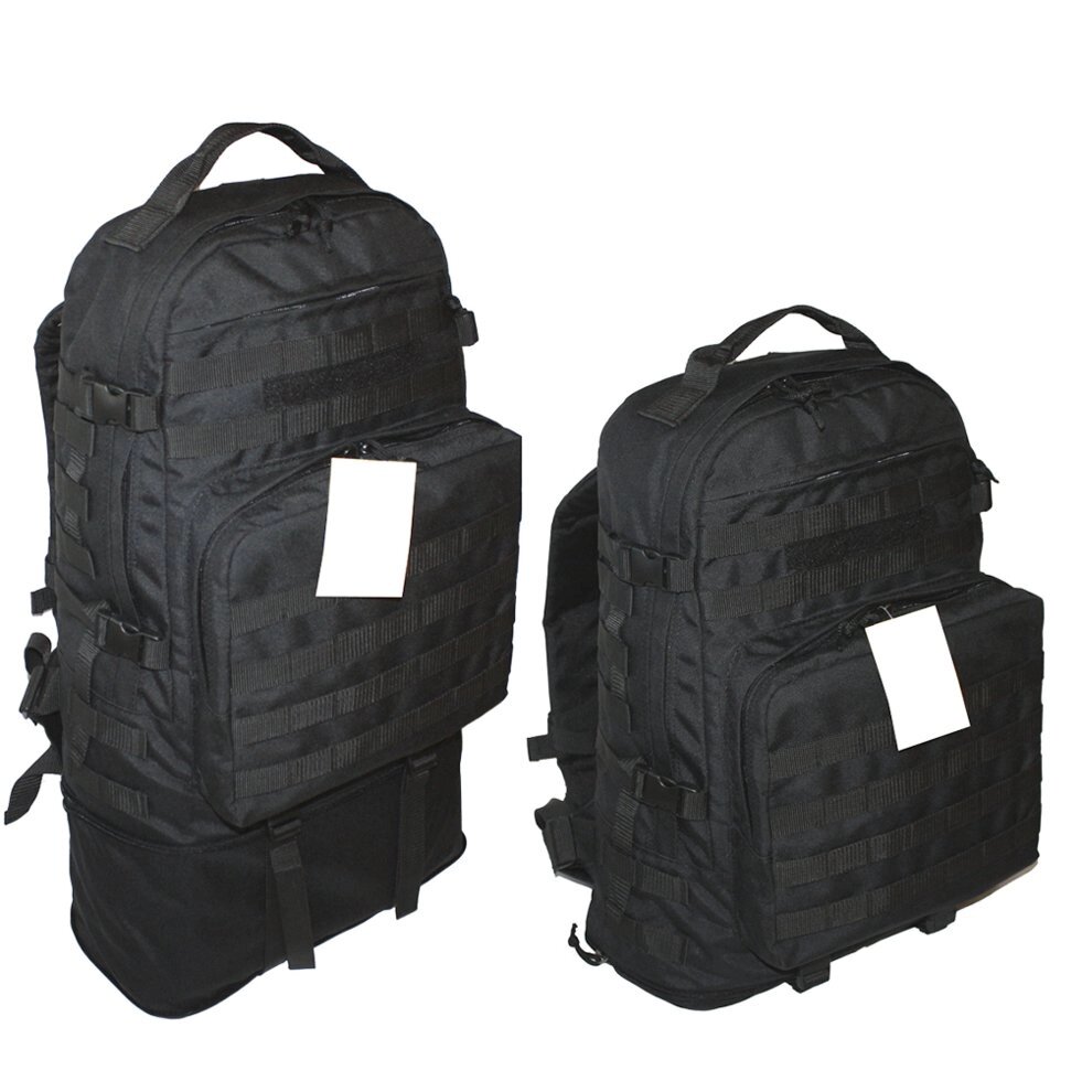 Тактичний рюкзак Tac-Five 45-65л Чорний (Трансформер) від компанії Затарься по повній! - фото 1