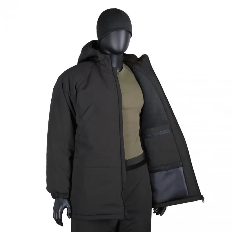 Зимовий костюм "Отаман" Gen. 2 - Чорний (DenseShell) S від компанії Затарься по повній! - фото 1