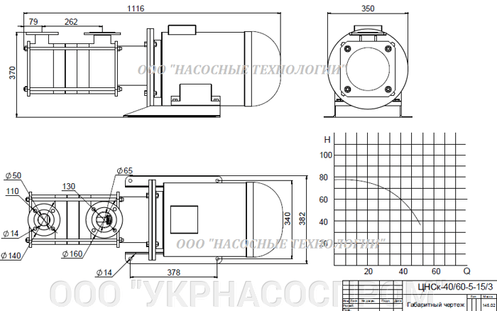 насос цнск 40-60 цнск 40/60 ЦЕНА ЧЕРТЕЖ ПАРАМЕТРЫ ПРОИЗВОДСТВО УКРАИНА