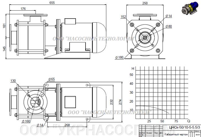 насос цнск 50-10 цнск 50/10 ЦЕНА ЧЕРТЕЖ ПАРАМЕТРЫ ПРОИЗВОДСТВО УКРАИНА