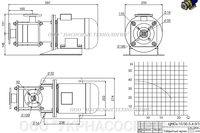 насос цнск 15-30 цнск 15/30 ЦЕНА ЧЕРТЕЖ ПАРАМЕТРЫ ПРОИЗВОДСТВО УКРАИНА