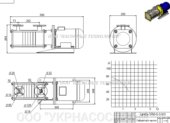 насос цнск 1-60 цнск 1/60 ЦЕНА ЧЕРТЕЖ ПАРАМЕТРЫ ПРОИЗВОДСТВО УКРАИНА