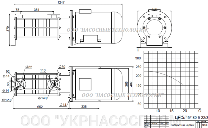 насос цнск 15-180 цнск 15/180 ЦЕНА ЧЕРТЕЖ ПАРАМЕТРЫ ПРОИЗВОДСТВО УКРАИНА