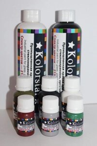 Акрилова фарба для скла, склокераміки, оргскла ТМ Kolorstar 250 кольорів